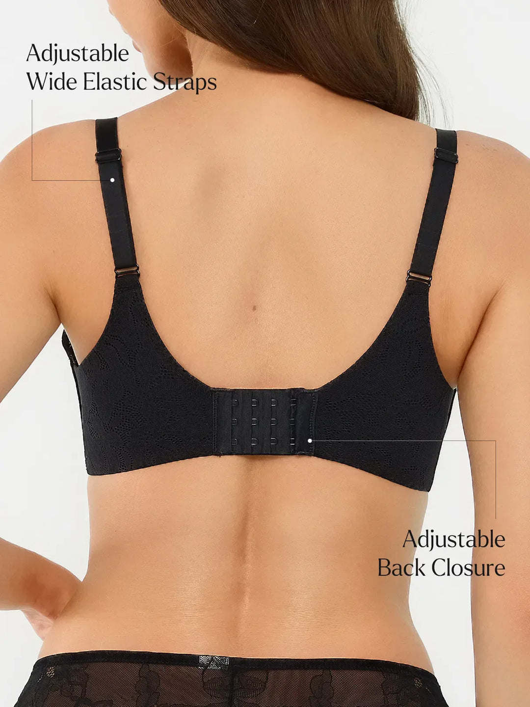 Lace Full Coverage Comfort Sculpting Plunge Bra - Modefluss