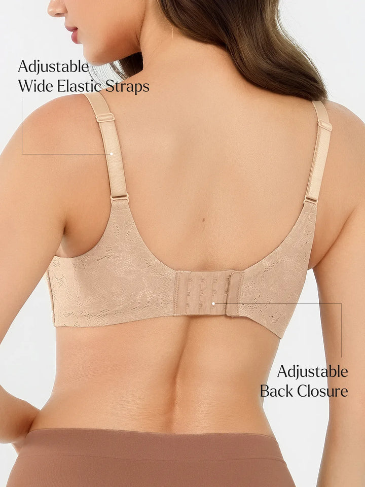 Lace Full Coverage Comfort Sculpting Plunge Bra - Modefluss