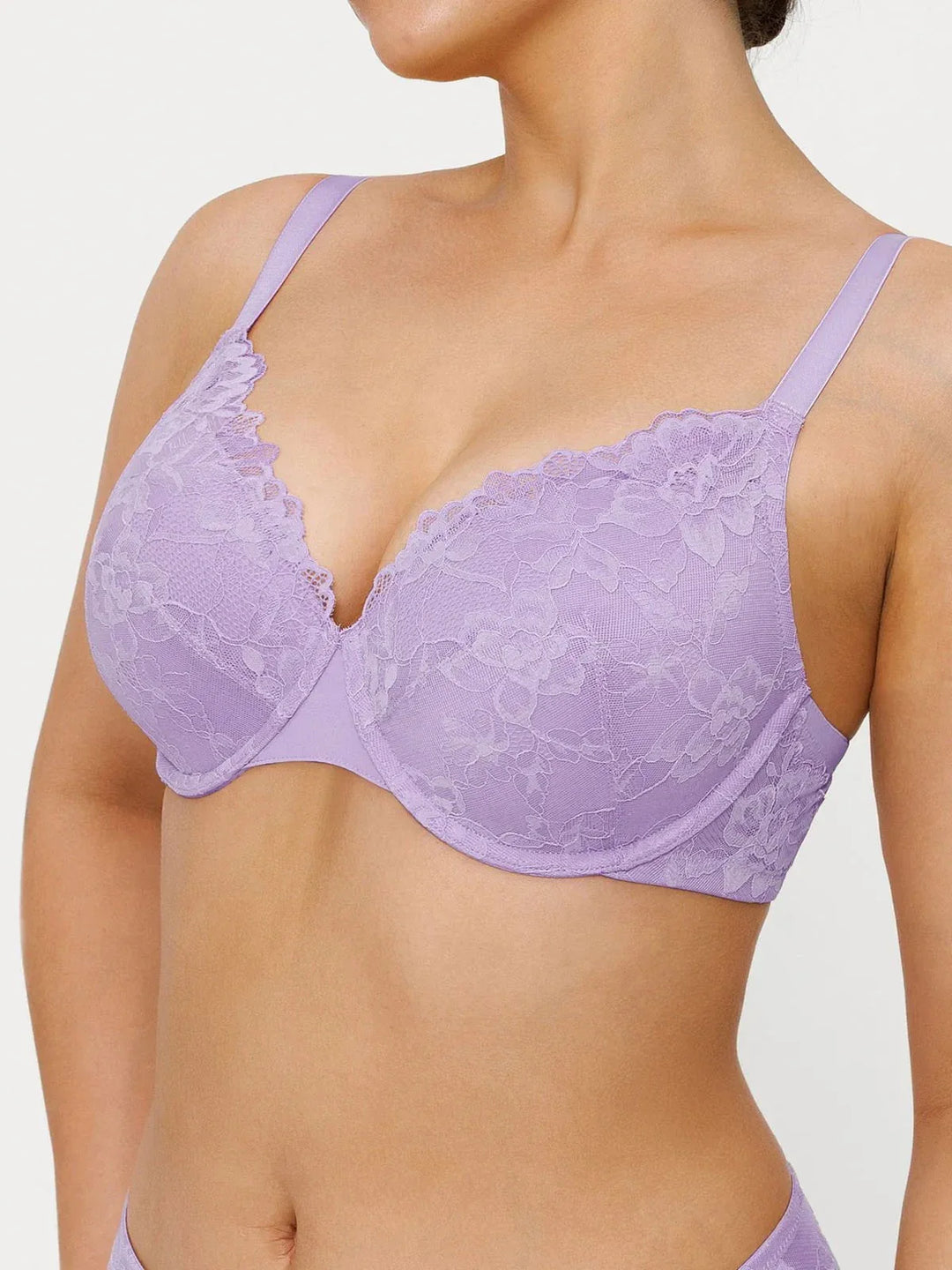 Lace Full-Cup Underwire Comfort Support Bra