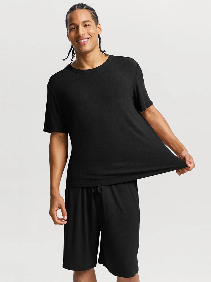 Men's Modal Short PJ Set