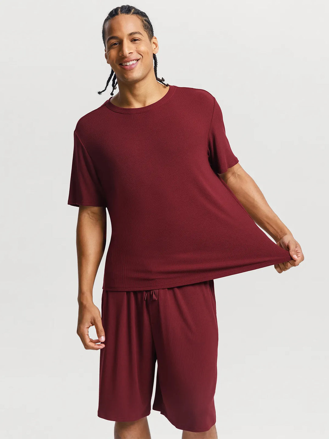 Men's Modal Short PJ Set