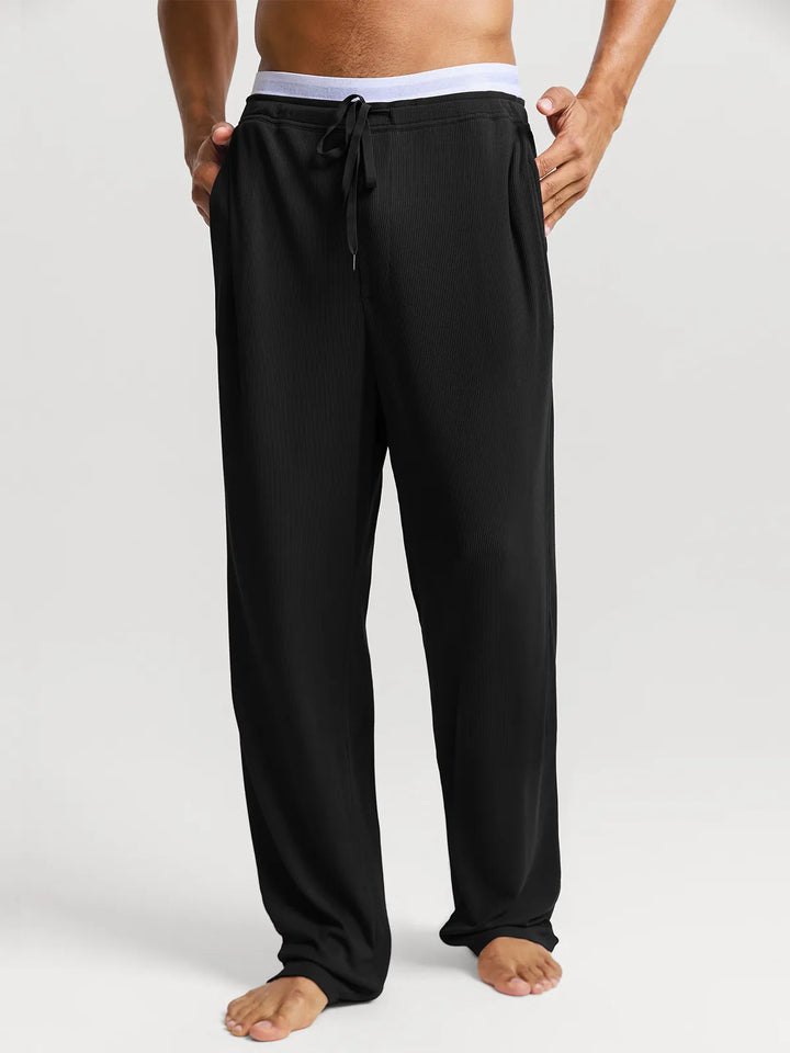 Men's Modal Short Sleeve & Pant PJ Set