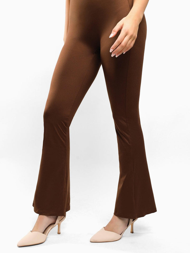 Shapewear Butt Lift Flare Leg Strappy Jumpsuit - Modefluss