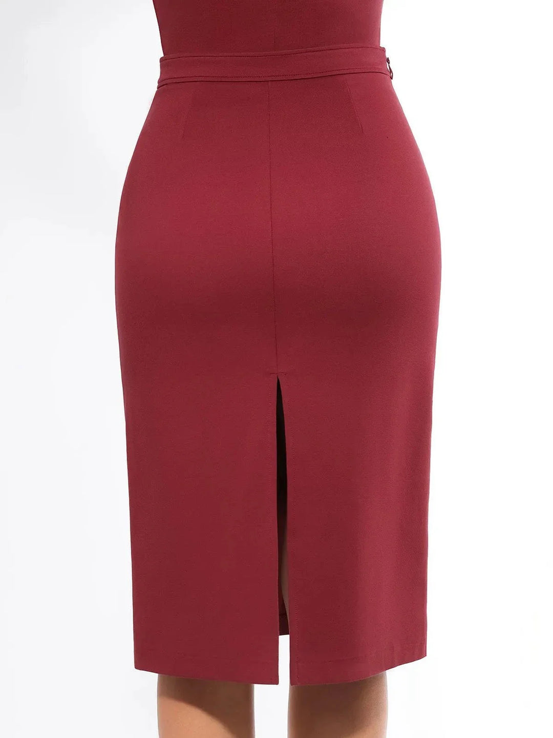 SculptEase Ponte Pencil Skirt - Modefluss