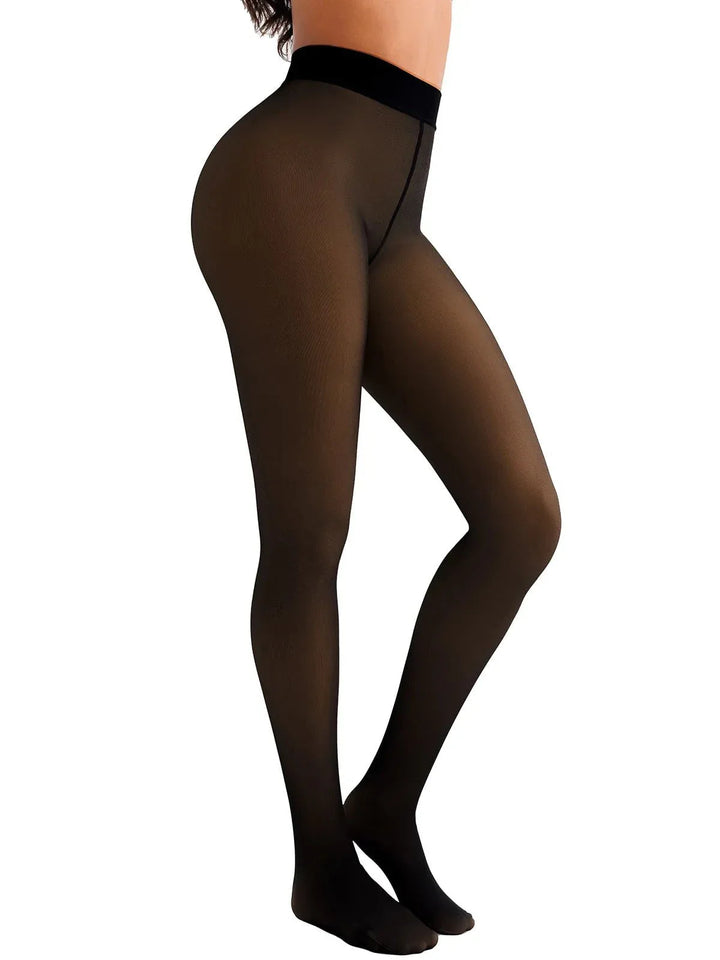 Sculpting Sheer Thermal Tights - Modefluss