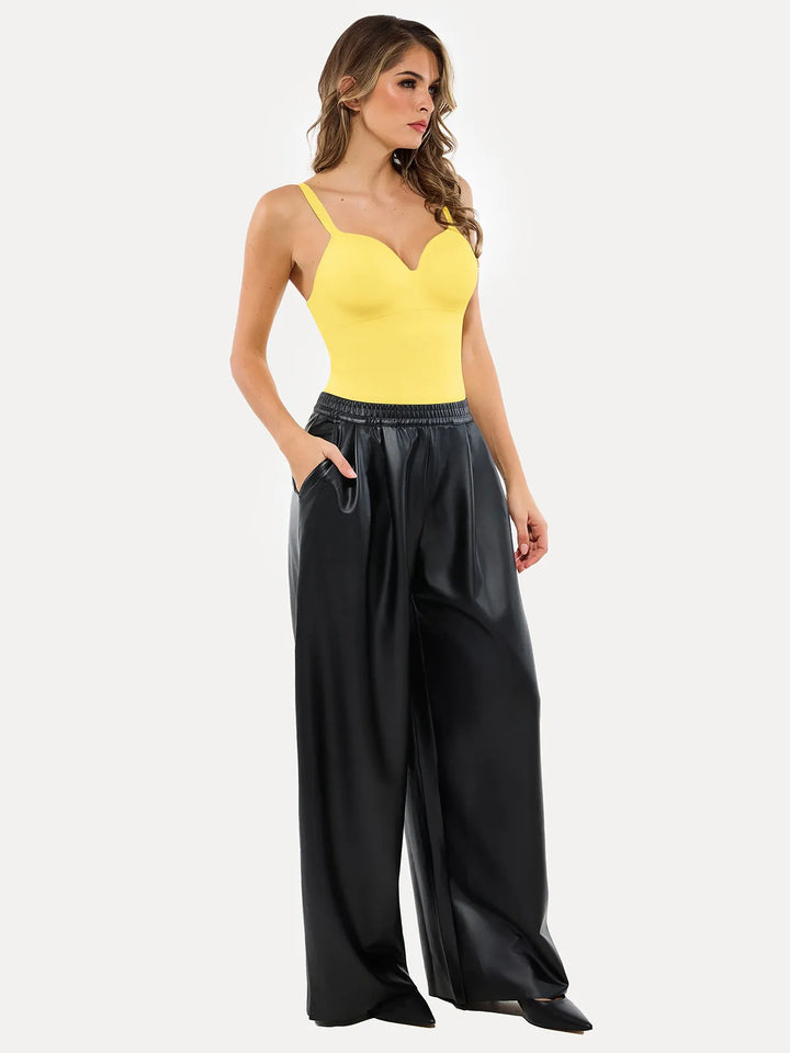 Seamless Built-in Bra All-in-One Push-Up Sculpting Cami Top - Modefluss