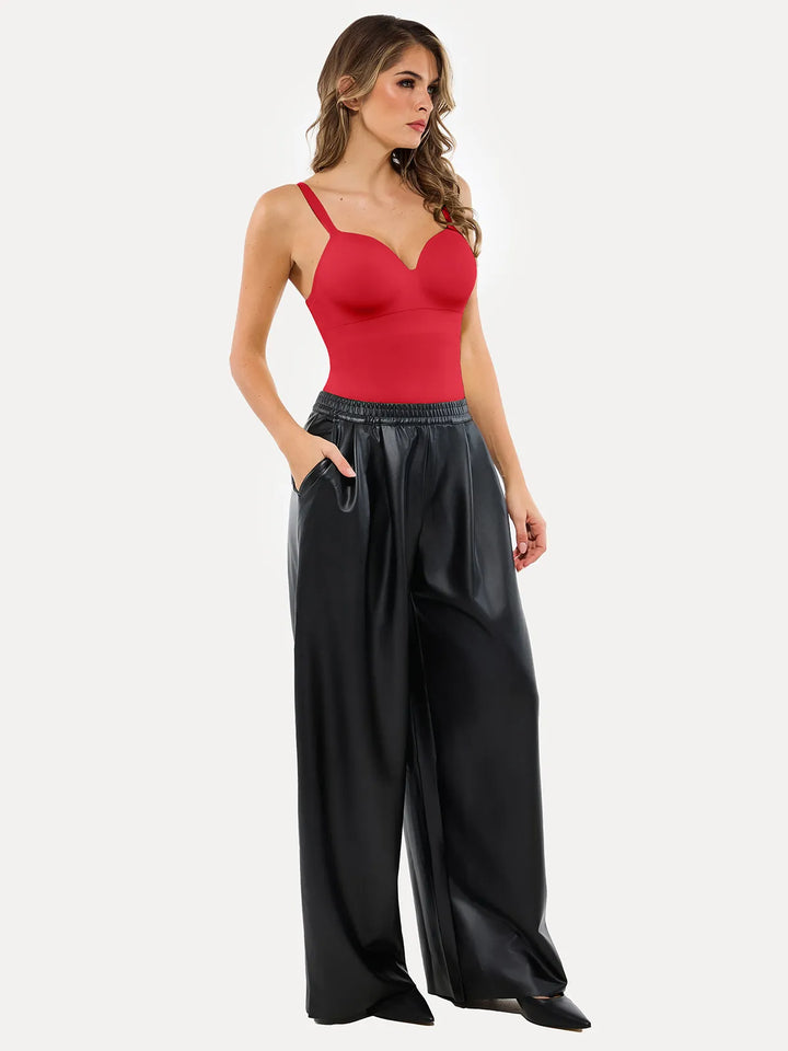 Seamless Built-in Bra All-in-One Push-Up Sculpting Cami Top - Modefluss