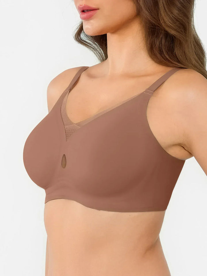 Seamless Breathable Contour Plunge Bra - Modefluss