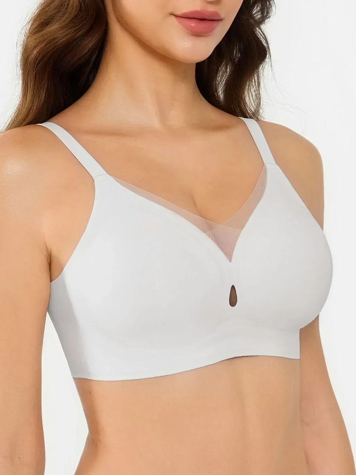 Seamless Breathable Contour Plunge Bra - Modefluss