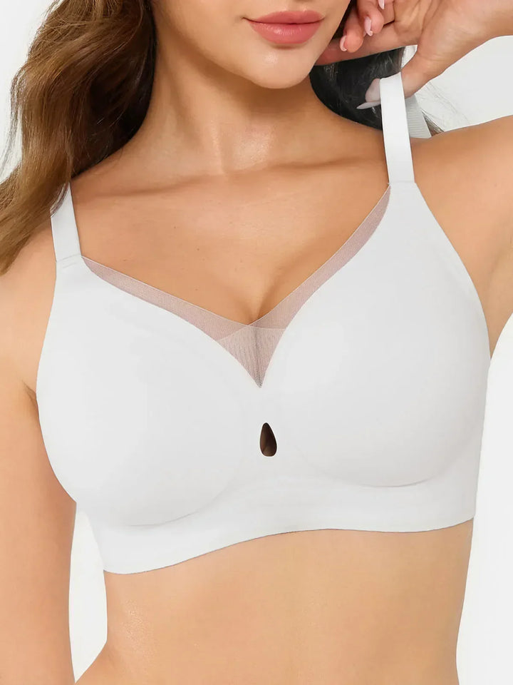 Seamless Breathable Contour Plunge Bra - Modefluss