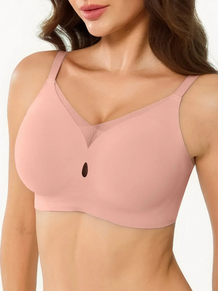 Seamless Breathable Contour Plunge Bra - Modefluss