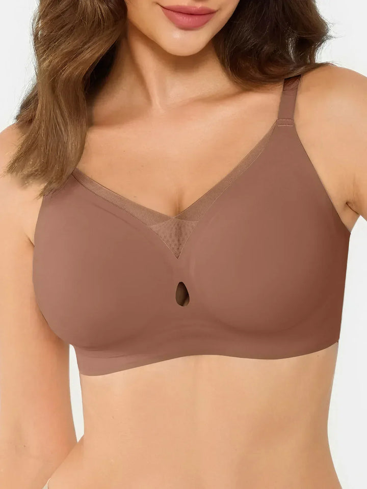 Seamless Breathable Contour Plunge Bra - Modefluss