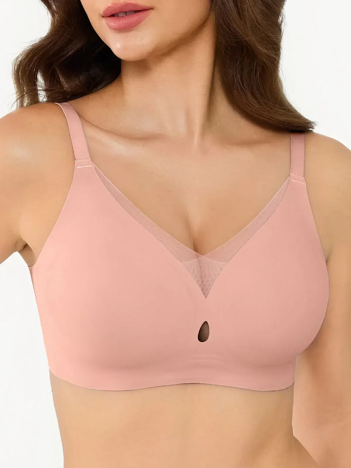 Seamless Breathable Contour Plunge Bra - Modefluss