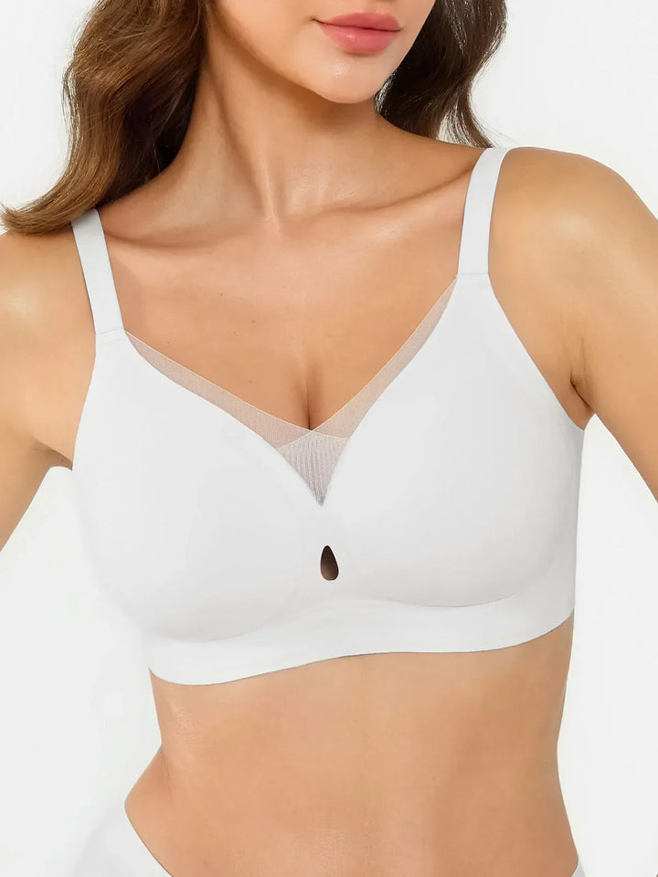 Seamless Breathable Contour Plunge Bra - Modefluss