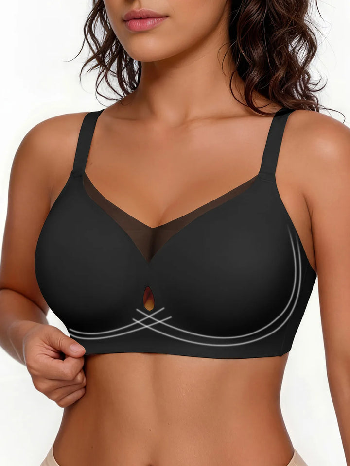 Seamless Breathable Contour Plunge Bra - Modefluss