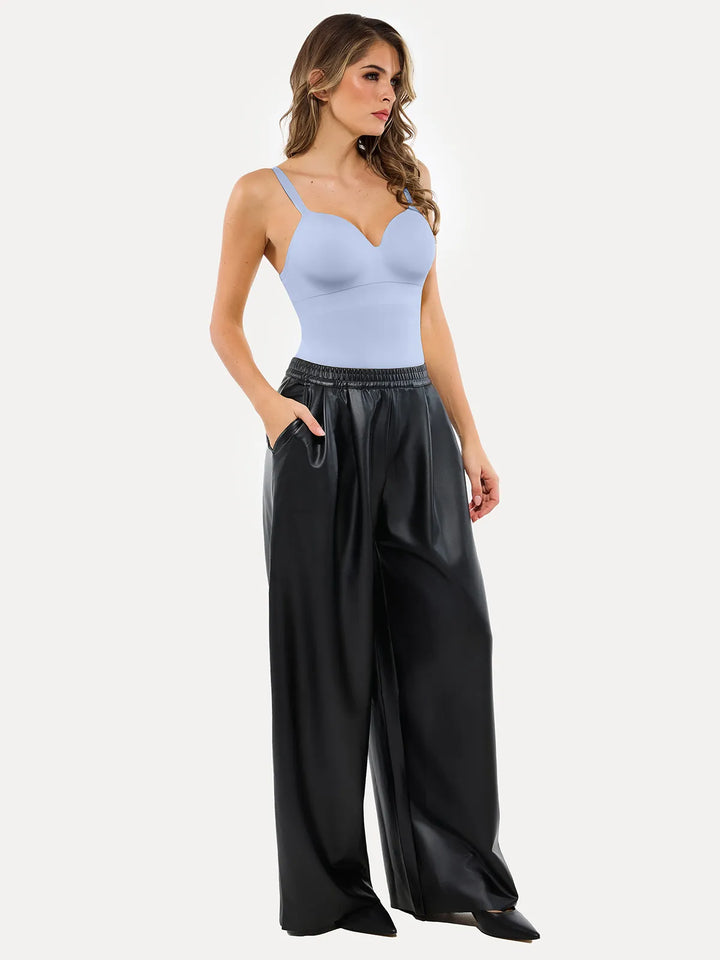 Seamless Built-in Bra All-in-One Push-Up Sculpting Cami Top - Modefluss