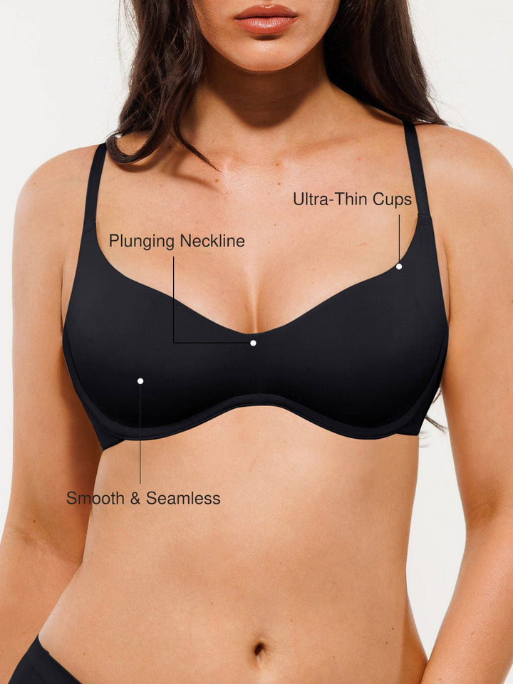 Seamless Lightweight T-Shirt Bra - Modefluss