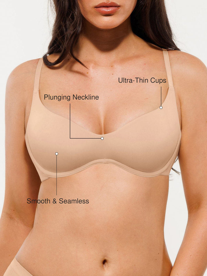 Seamless Lightweight T-Shirt Bra - Modefluss