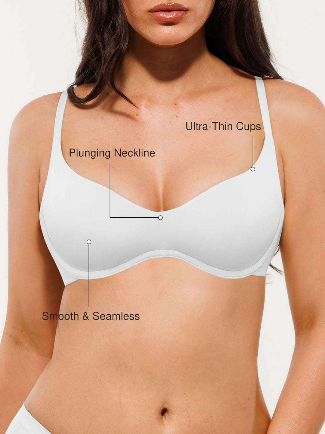 Seamless Lightweight T-Shirt Bra - Modefluss