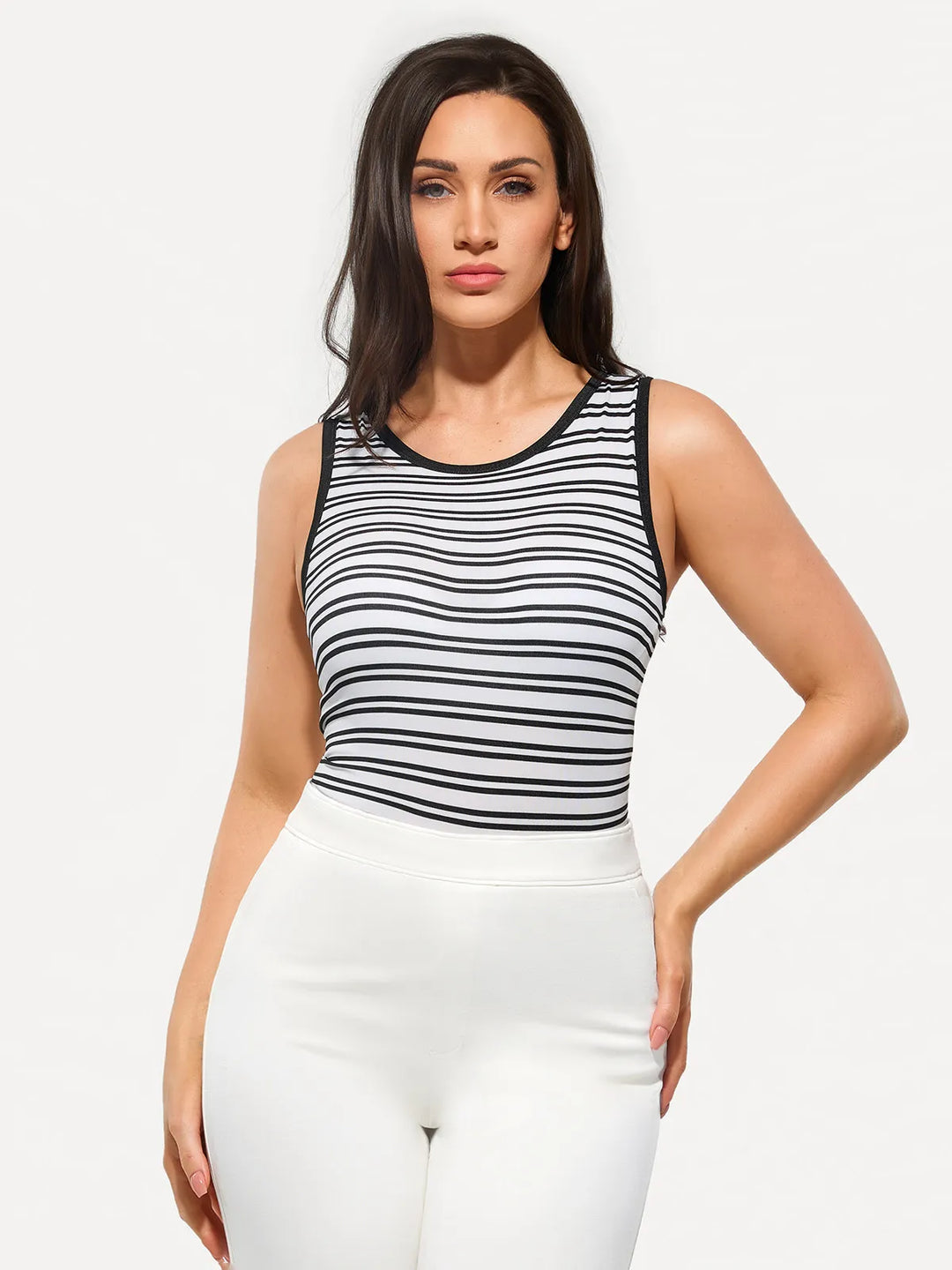 Seamless Built-in Bra All-in-One Shapewear Tank