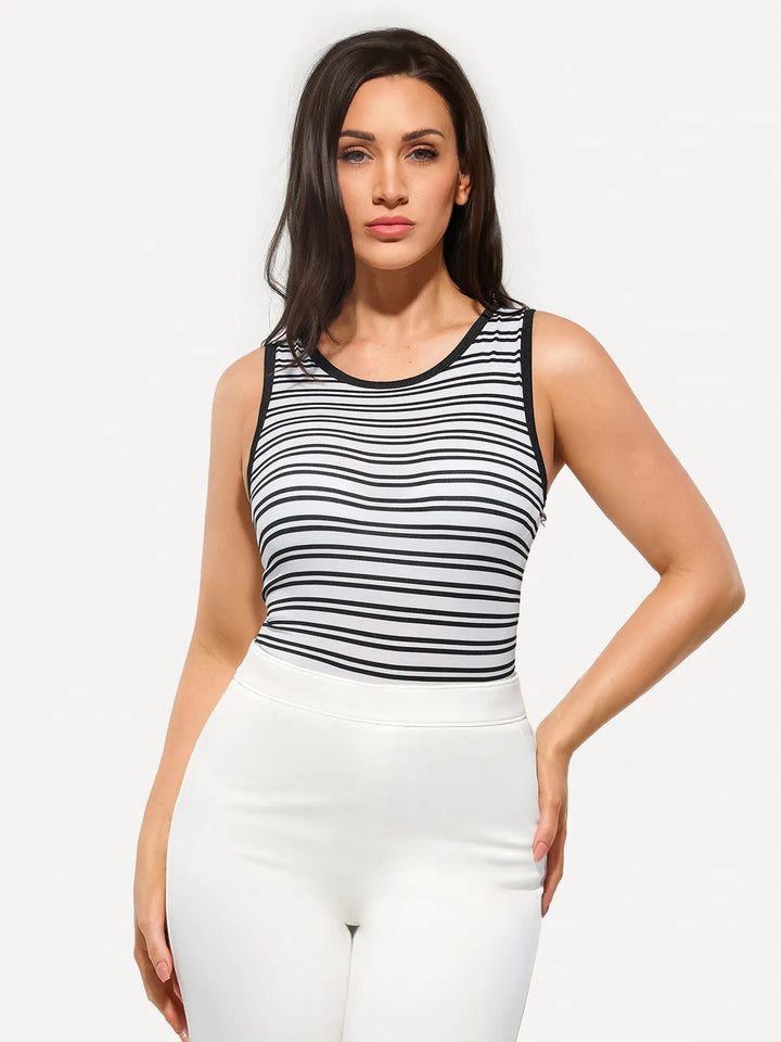 Seamless Built-in Bra All-in-One Shapewear Tank