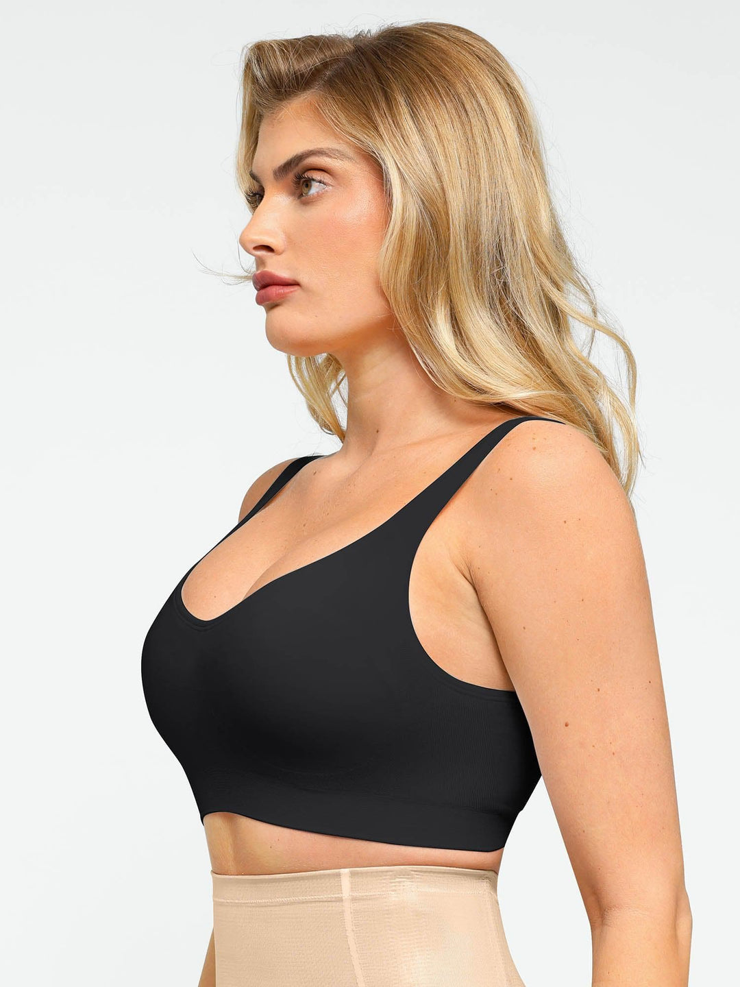 Seamless Underwire-Free Smoothing Bra Butt-Lifting Shorts Set