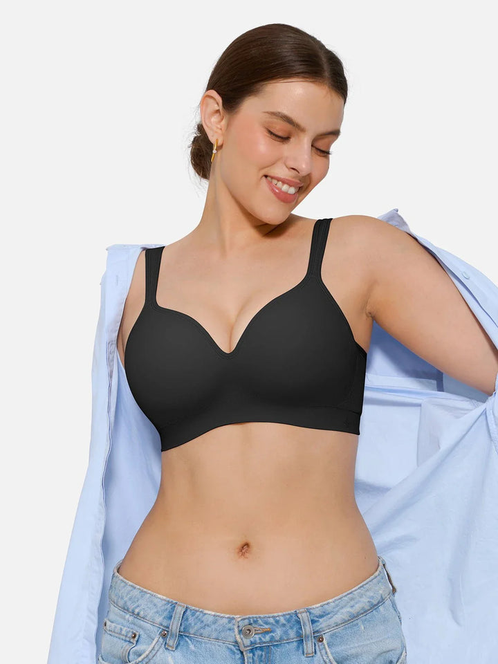 Seamless Wireless Adjustable Comfort Minimizer Support Bra - Modefluss