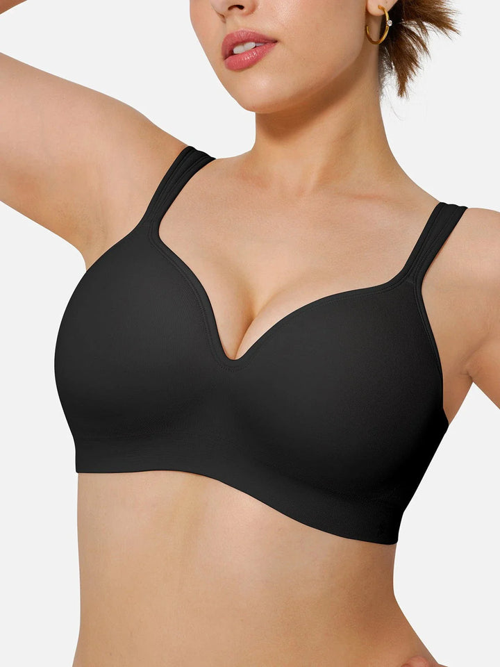 Seamless Wireless Adjustable Comfort Minimizer Support Bra - Modefluss