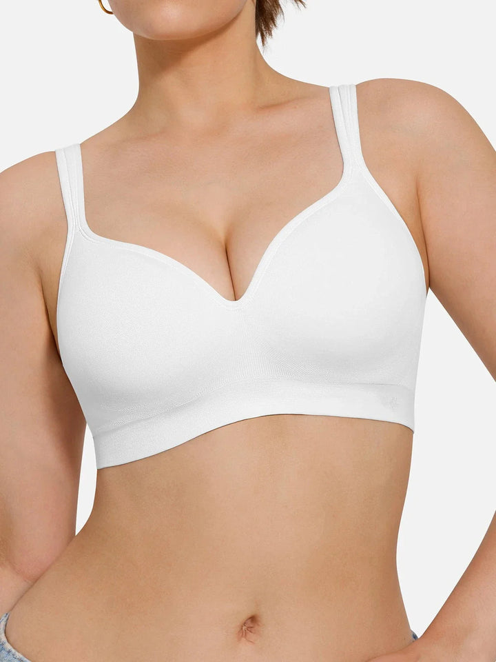 Seamless Wireless Adjustable Comfort Minimizer Support Bra - Modefluss