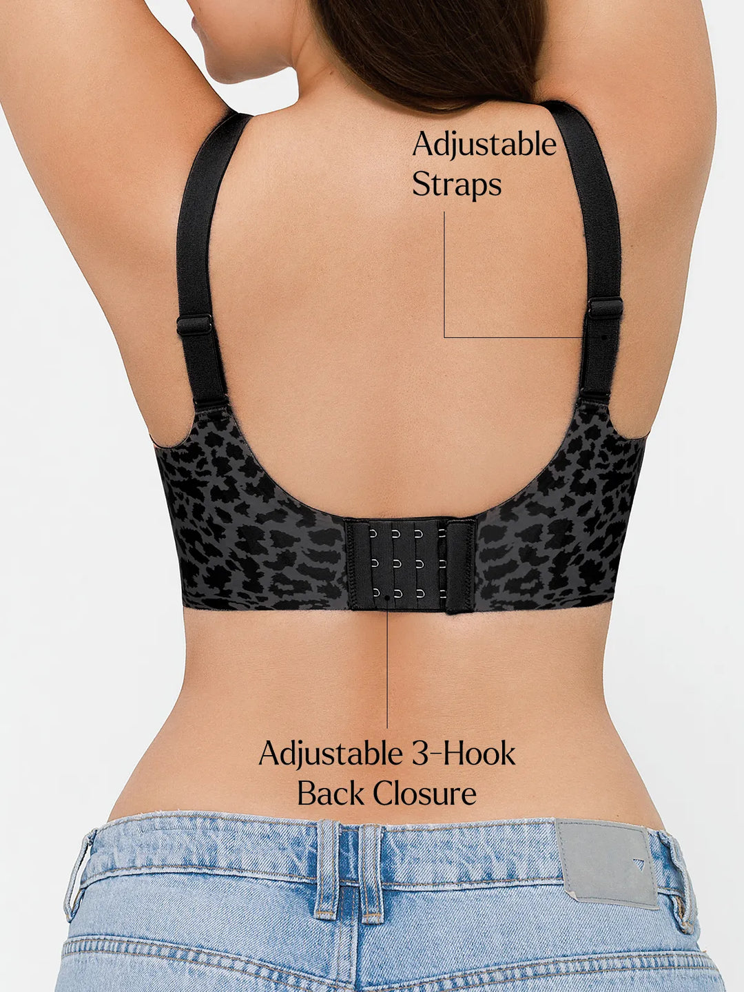 Seamless Wireless Jelly Contour Minimizer Support Bra - Modefluss