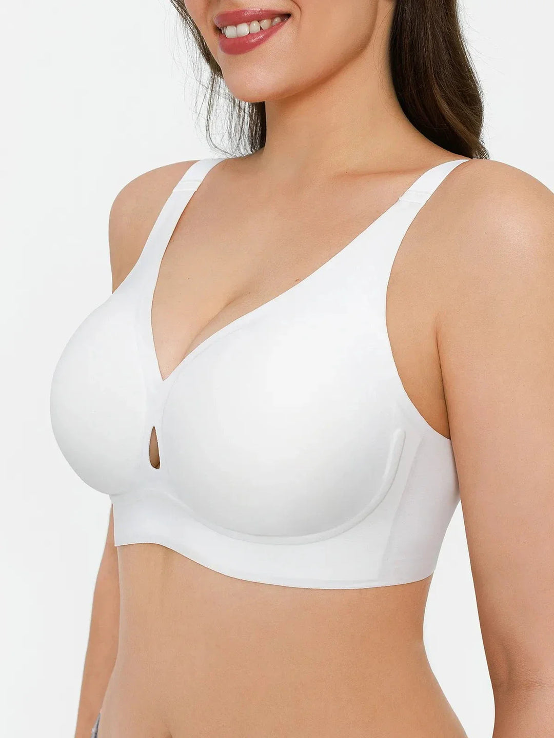 Seamless Wireless Jelly Contour Minimizer Support Bra - Modefluss