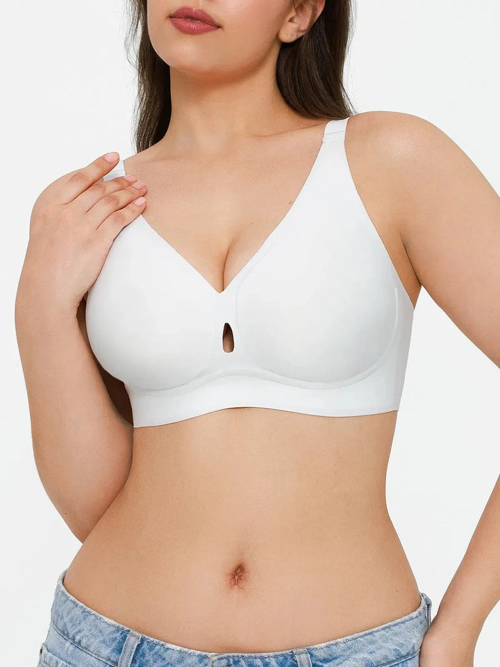 Seamless Wireless Jelly Contour Minimizer Support Bra - Modefluss