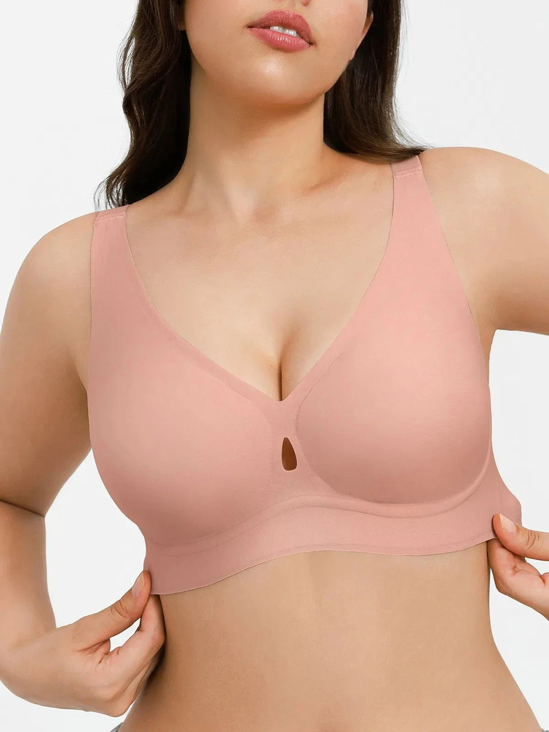 Seamless Wireless Jelly Contour Minimizer Support Bra - Modefluss