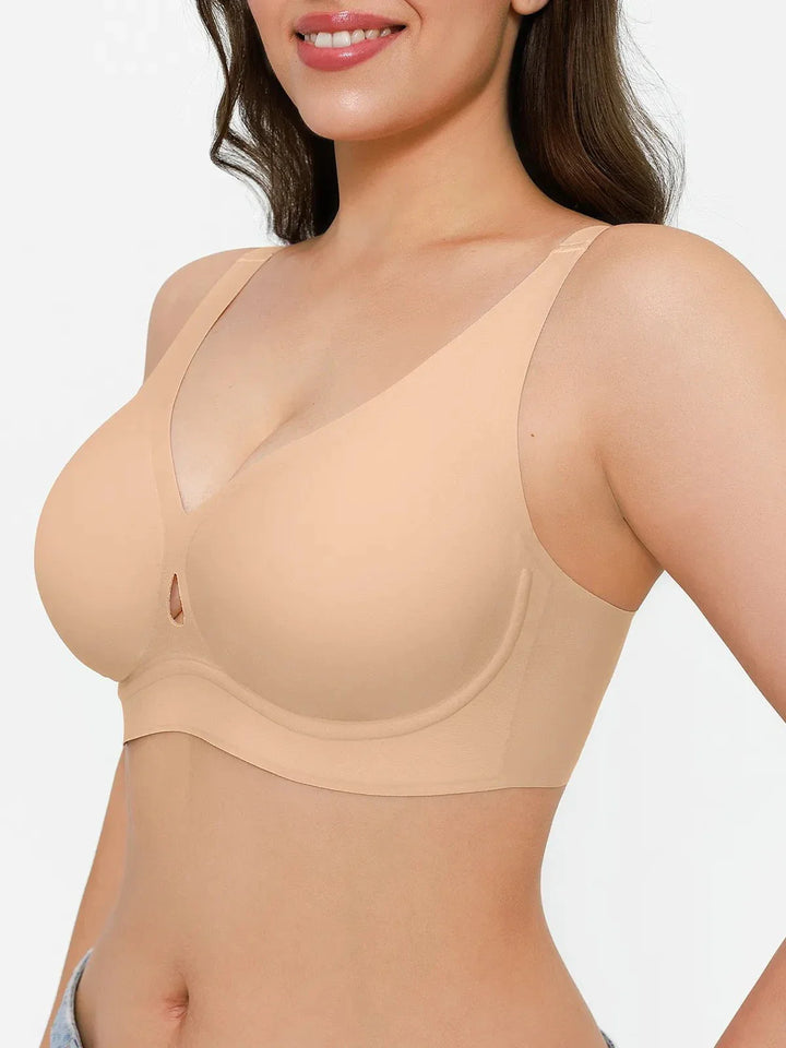 Seamless Wireless Jelly Contour Minimizer Support Bra - Modefluss