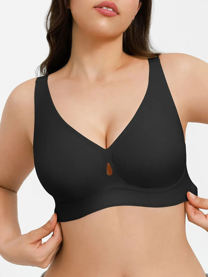 Seamless Wireless Jelly Contour Minimizer Support Bra - Modefluss