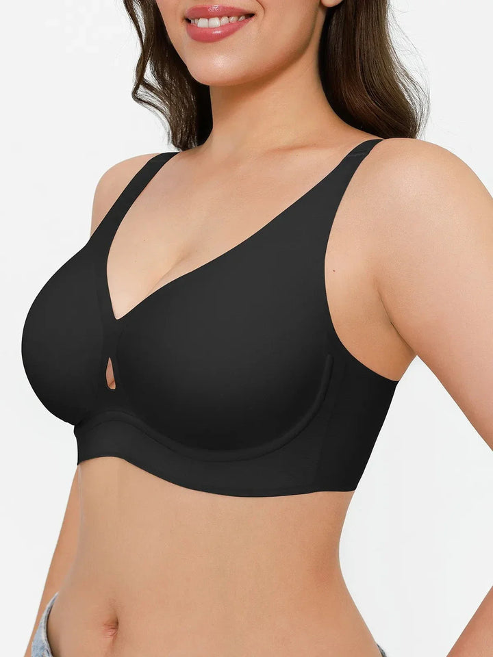 Seamless Wireless Jelly Contour Minimizer Support Bra - Modefluss