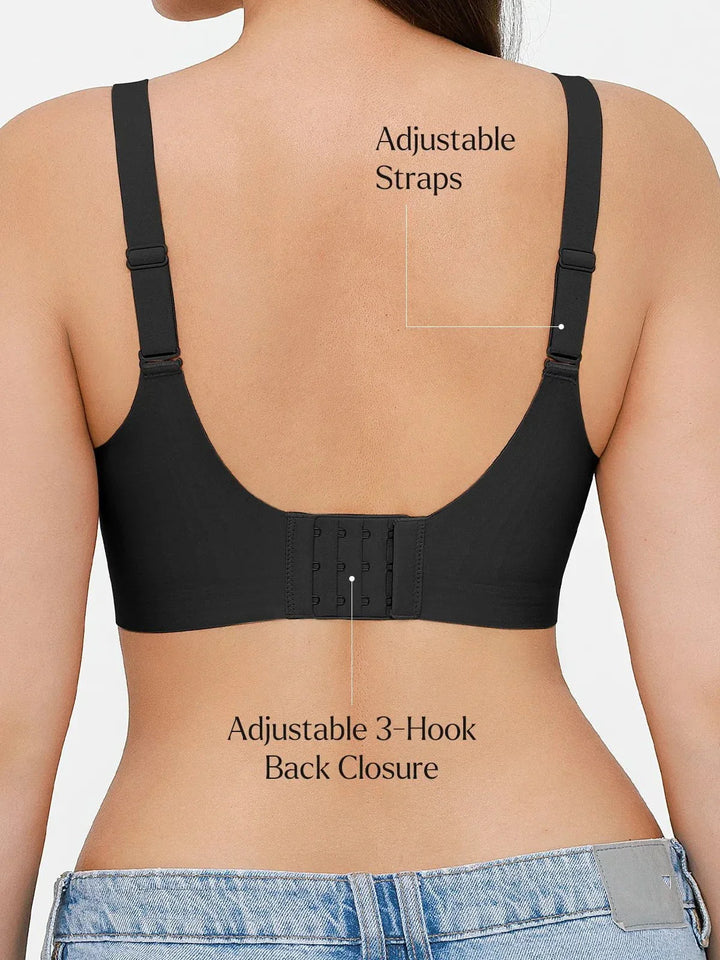 Seamless Wireless Jelly Contour Minimizer Support Bra - Modefluss