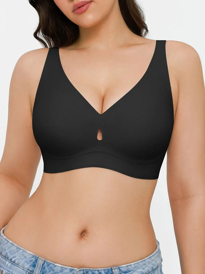 Seamless Wireless Jelly Contour Minimizer Support Bra - Modefluss