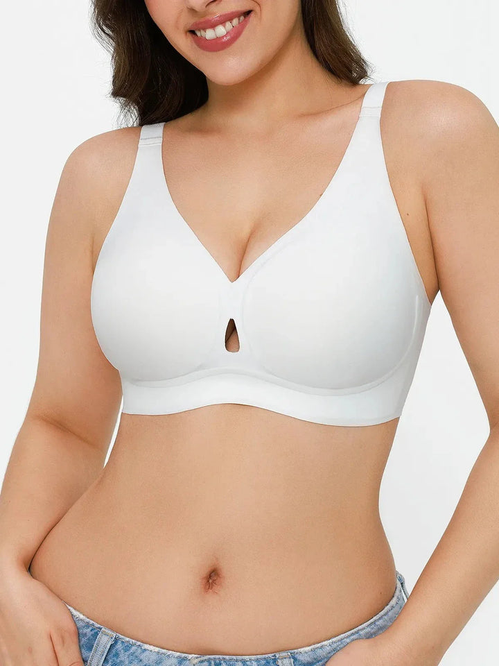Seamless Wireless Jelly Contour Minimizer Support Bra - Modefluss