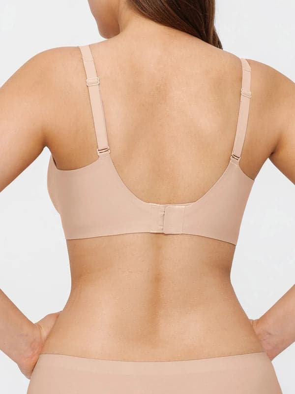 Seamless Wireless Jelly Leopard Contour Minimizer Support Bra - Modefluss