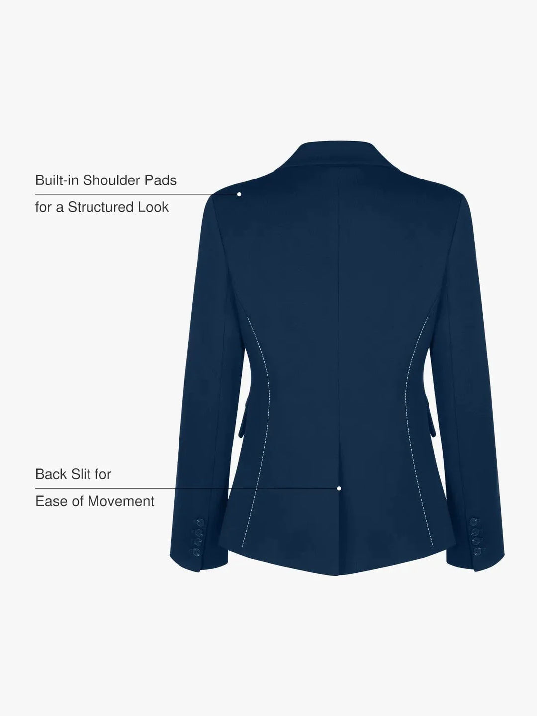 Shape-Sculpting Fitted Blazer - Modefluss
