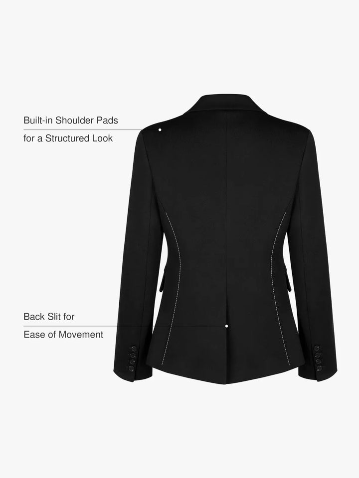 Shape-Sculpting Fitted Blazer - Modefluss