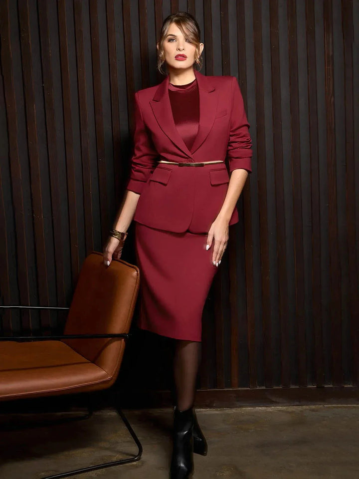 Shape-Sculpting Fitted Blazer - Modefluss