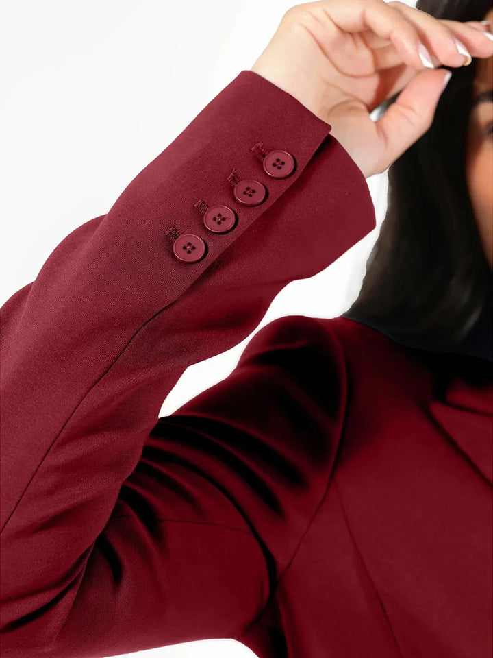 Shape-Sculpting Fitted Blazer - Modefluss