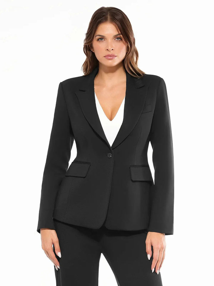 Shape-Sculpting Fitted Blazer - Modefluss