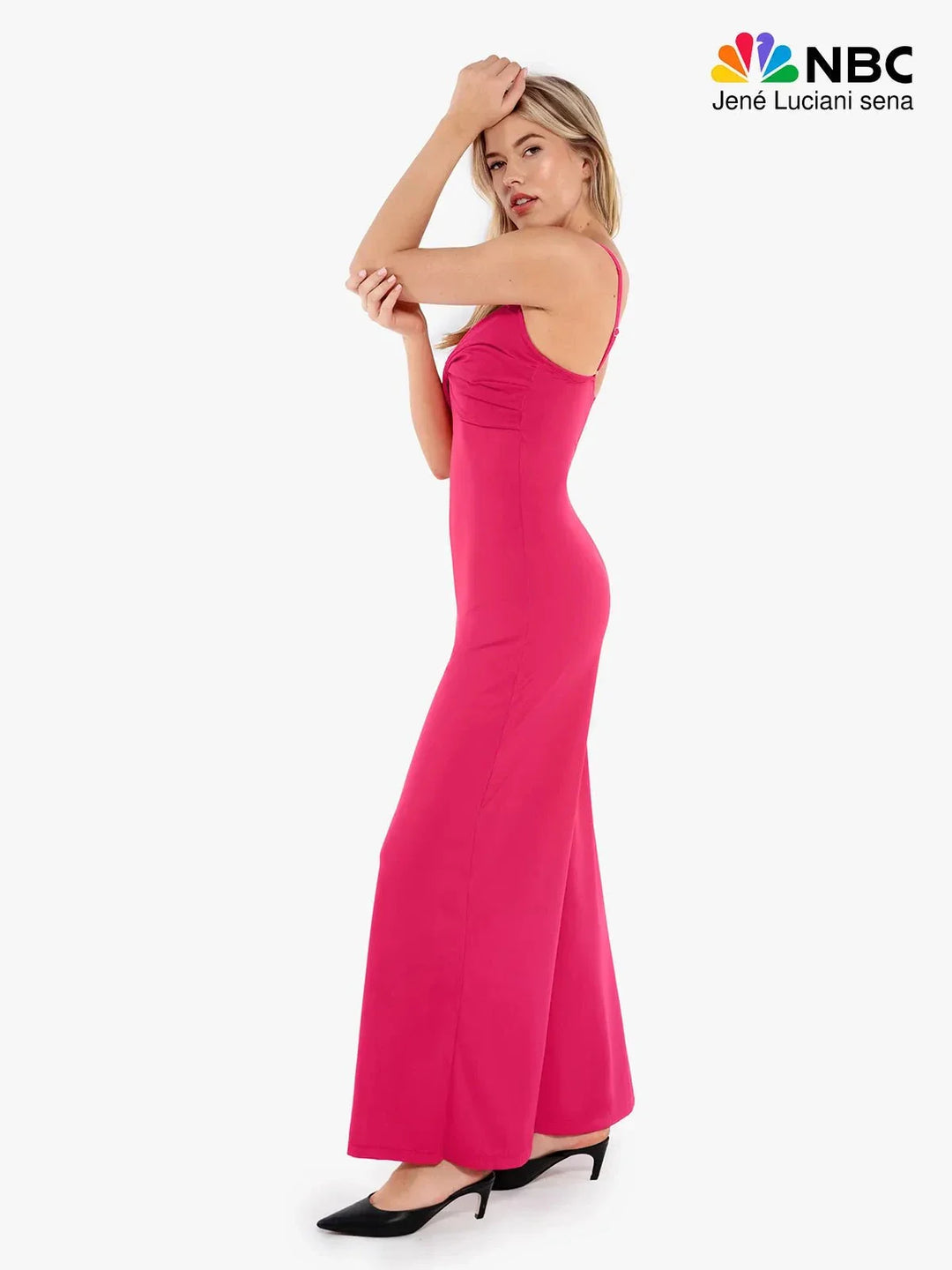 Shapewear Bias Twist Smooth Sculpting Jumpsuit - Modefluss