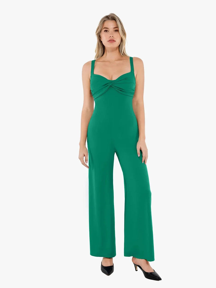 Shapewear Bias Twist Smooth Sculpting Jumpsuit - Modefluss