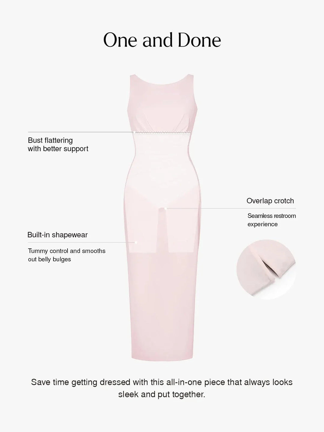 Shapewear Boatneck Draped Sculpting Maxi Dress - Modefluss