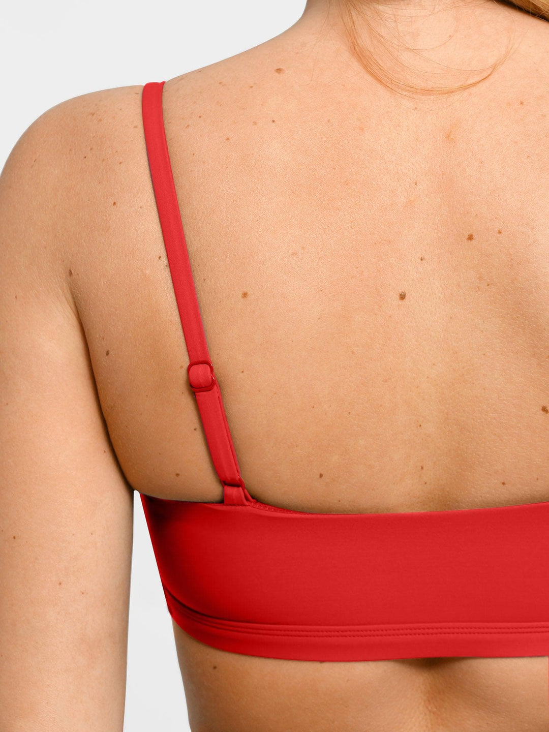 Shapewear Bust-Enhancing Draped Bikini Top - Modefluss