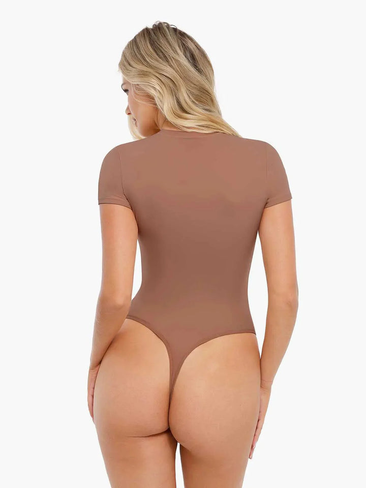 Shapewear Cloudsense Short Sleeve Crew-Neck Bodysuit - Modefluss